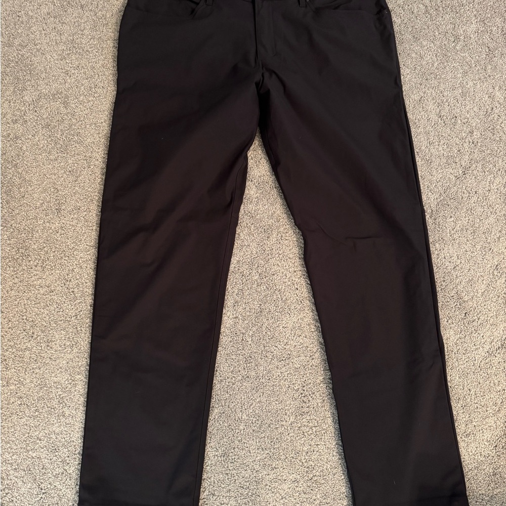 Lululemon Athletica ABC Dark Grey/Black Pants